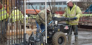 Mini Screed Action Shot 2